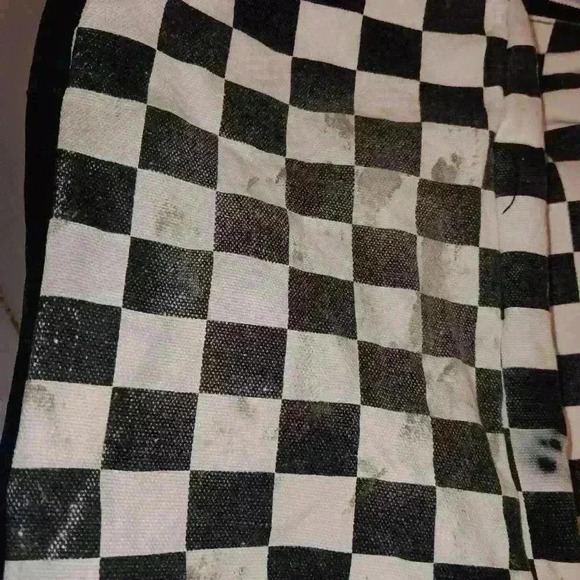 Dickies Black and White Checkered Back Pack Unisex - Picture 12 of 15